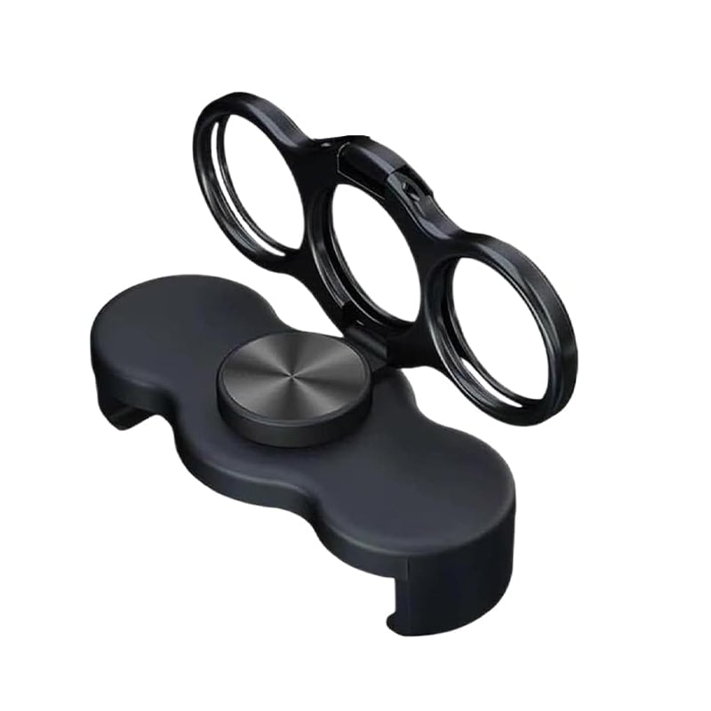 360° Rotatable Dual-Ring Three-Finger Phone Holder