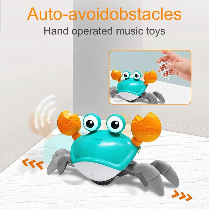 Crawling Crab - Cute Sensing Crawling Toy