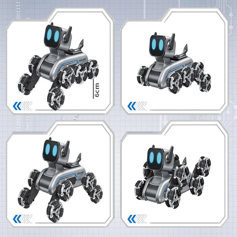 Gesture Sensing Stunt Robot Dog Car Toys