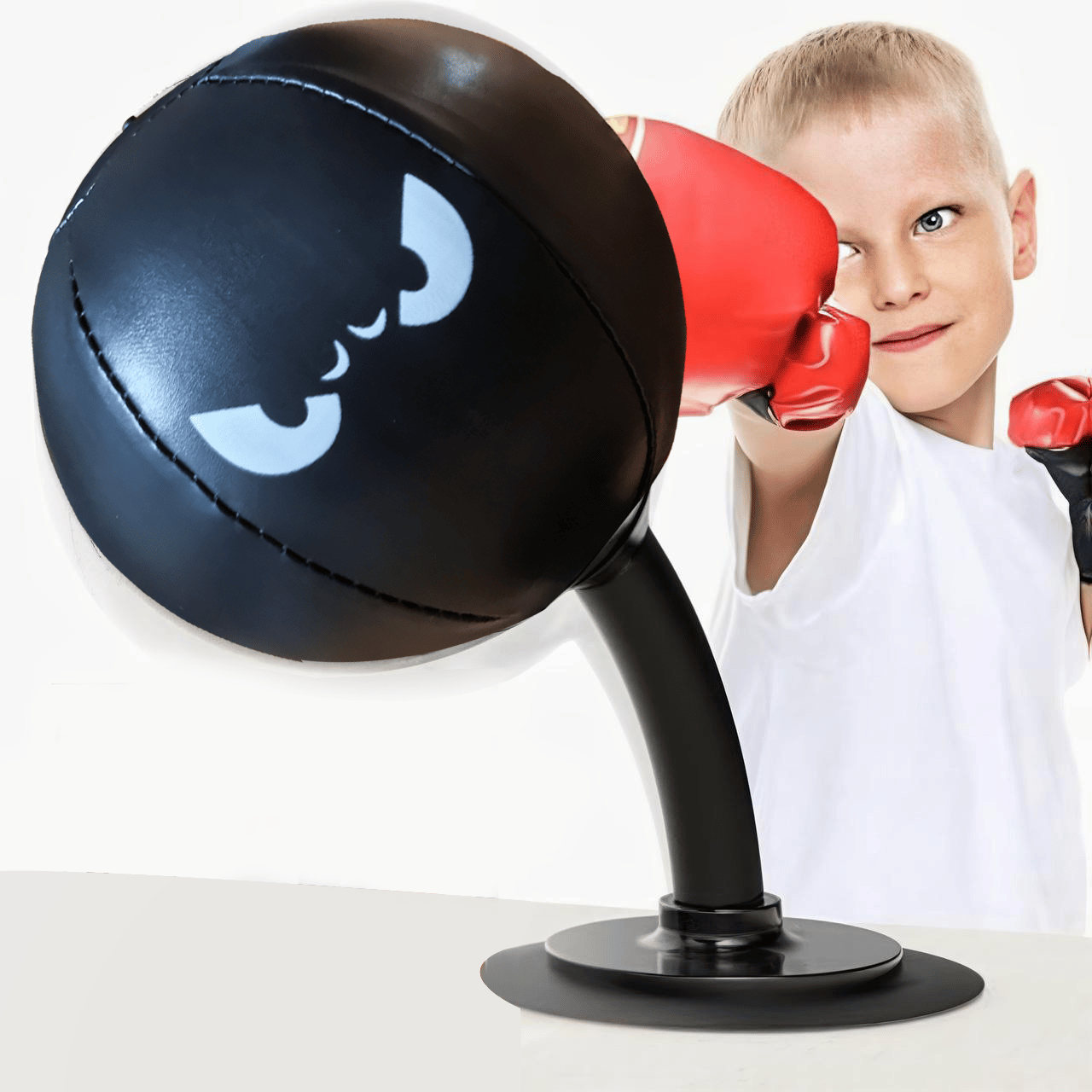 🥊Desktop Punching Ball: Ditch Screens, Boost Energy & Beat Stress!
