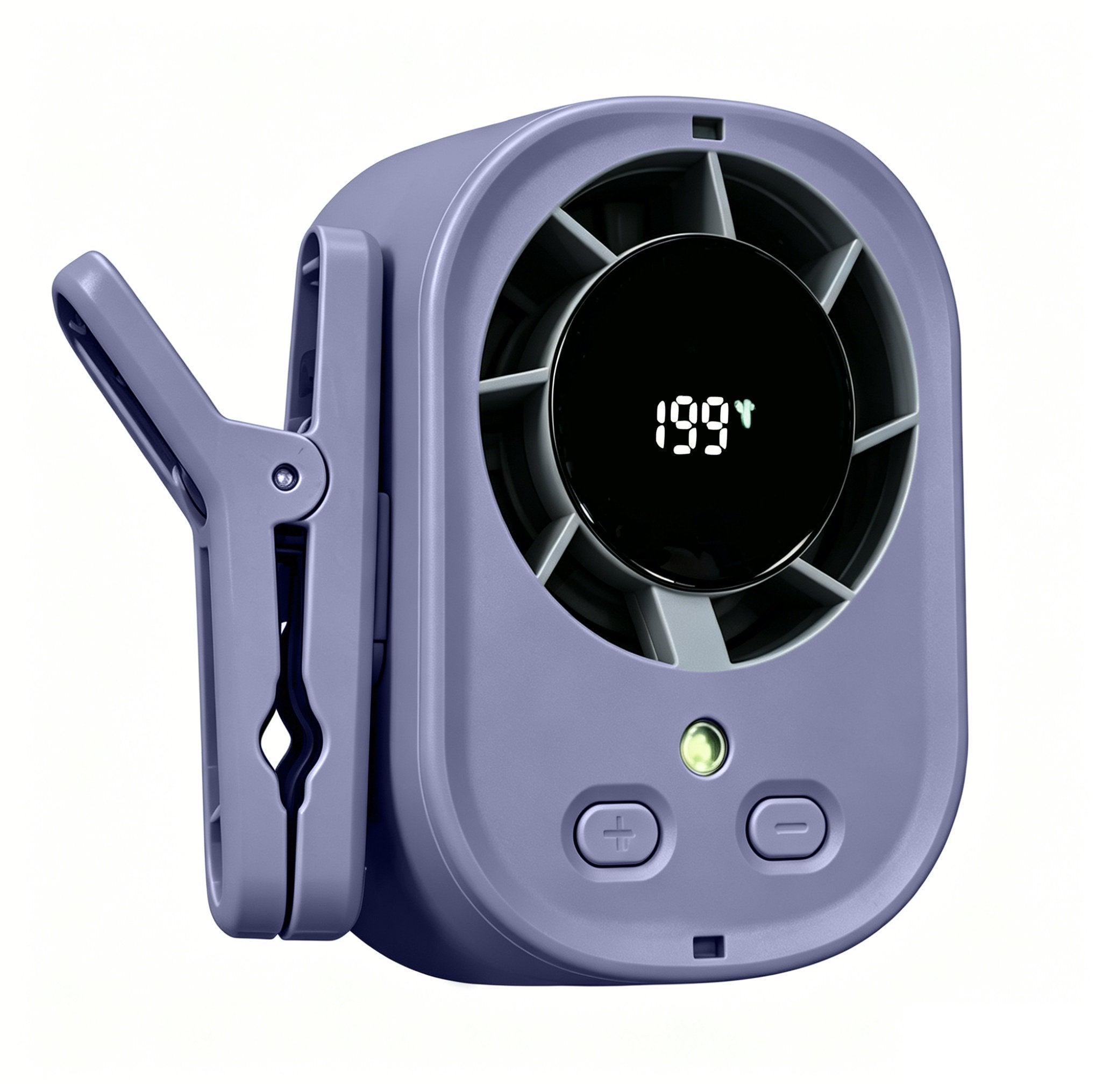 Portable Ice-Cooling Clip Fan