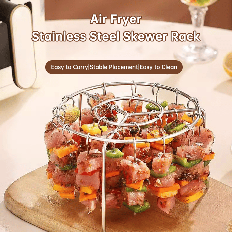 🥩Vertical barbecue grill for grilling skewers.🍤
