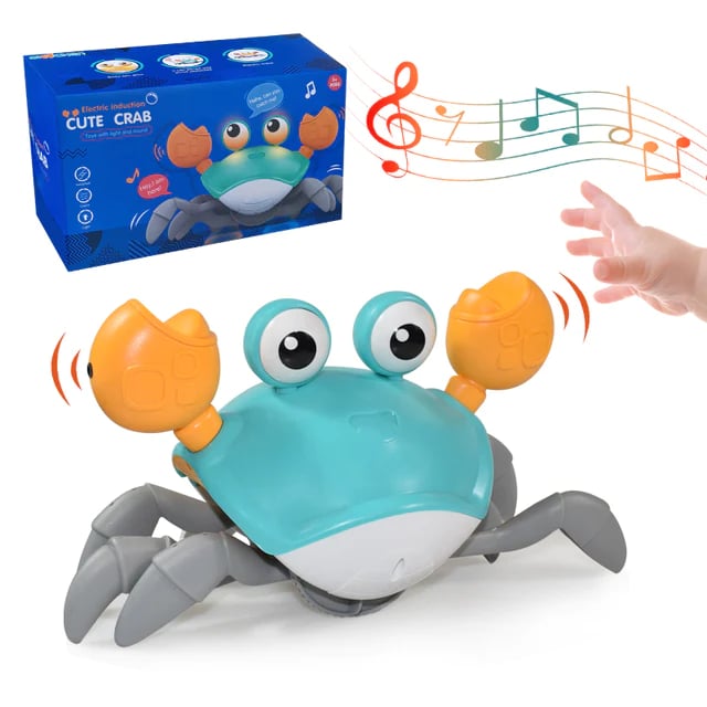 Crawling Crab - Cute Sensing Crawling Toy