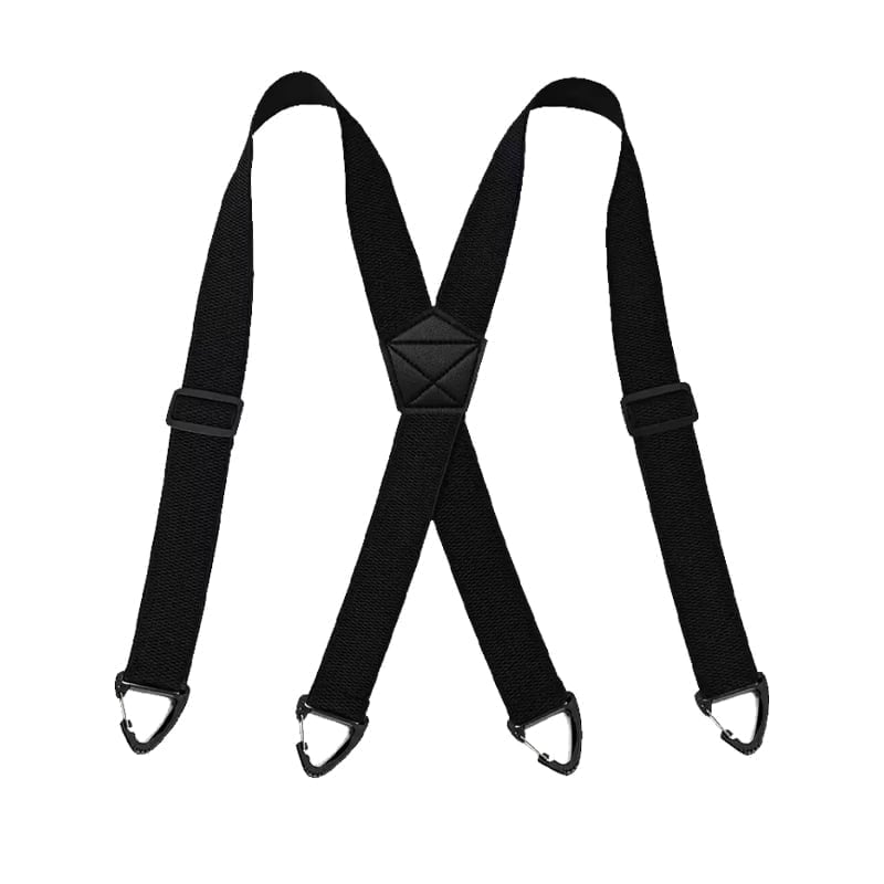 👖 Comfortable 4-Clip Braces Mens Daily Work Suspenders