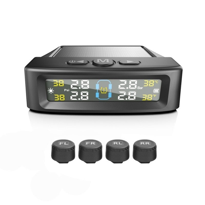 Solar Trailer Tire Pressure Monitoring System
