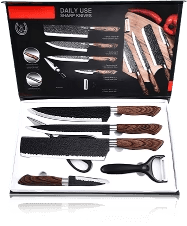 German Professional Chef's Knife Set - 6 Pcs Set