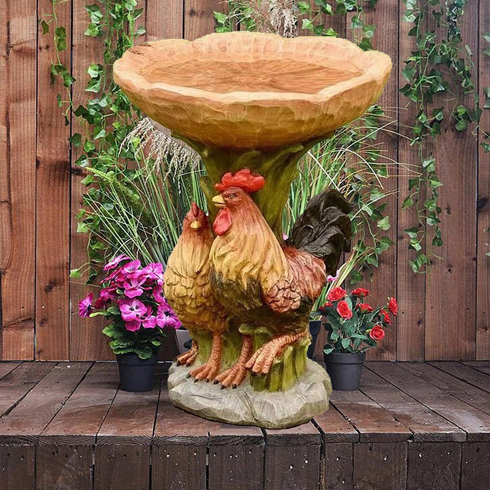🎄Resin Sculpture Bird Feeders