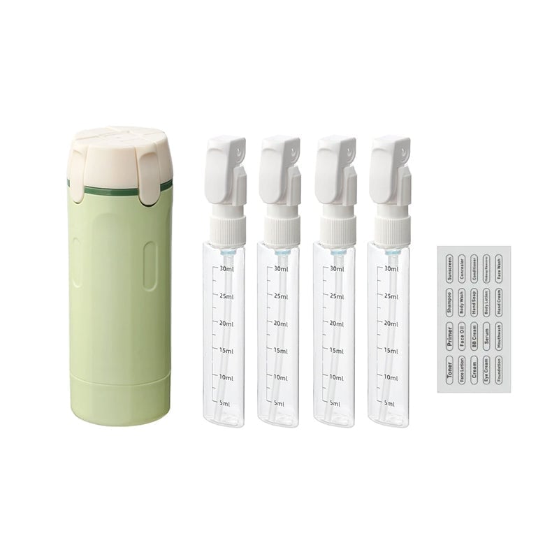 🎁4-in-1 Leakproof Rotatable Travel Dispenser Set