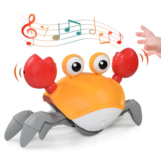 Crawling Crab - Cute Sensing Crawling Toy