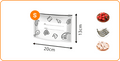 🍗Buy 2 Get 1 Free 🥦Reusable Aluminum Foil Sealable Storage Bags